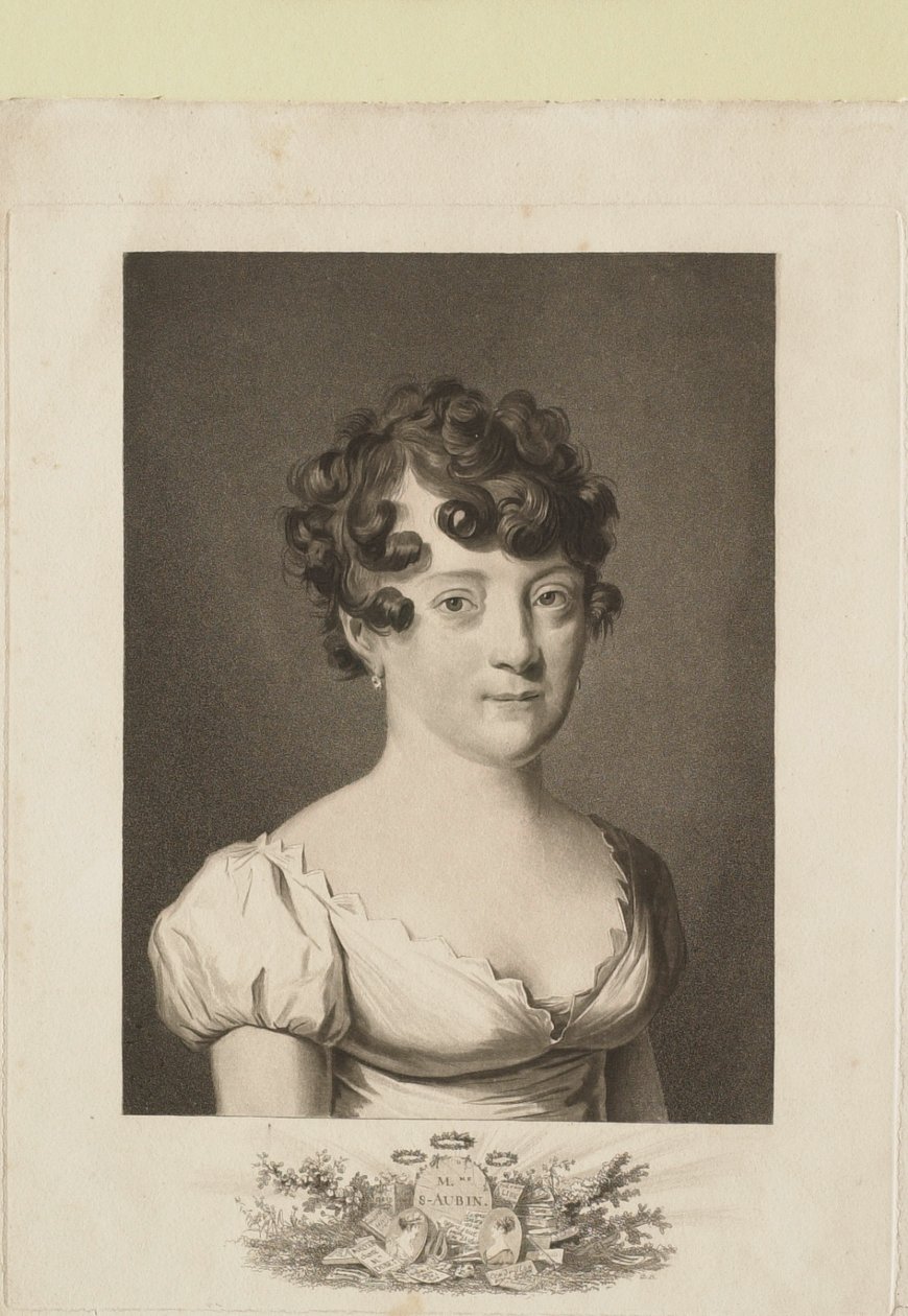 Madame St. Aubin von Philibert-Louis Debucourt