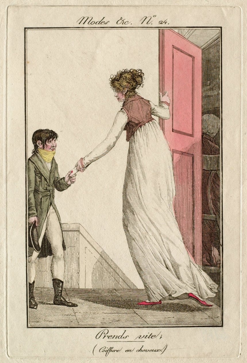 Nimm es schnell (Frisur) von Philibert-Louis Debucourt