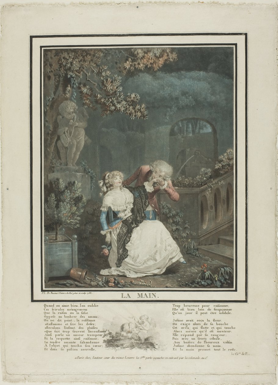 Die Hand von Philibert Louis Debucourt