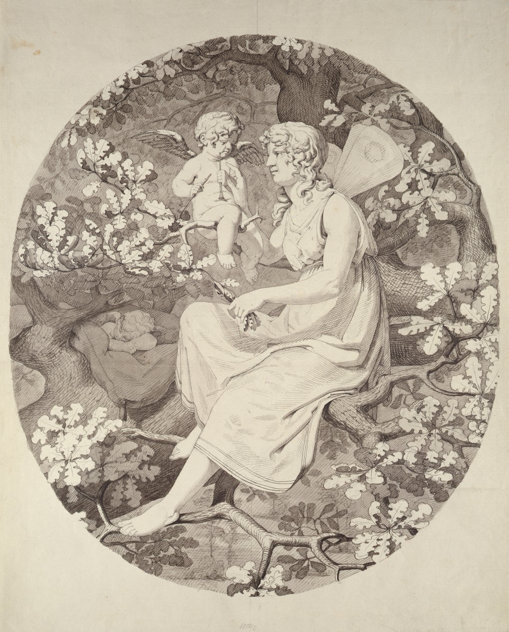 Die Lektion der Nachtigallen, 1802 von Philipp Otto Runge