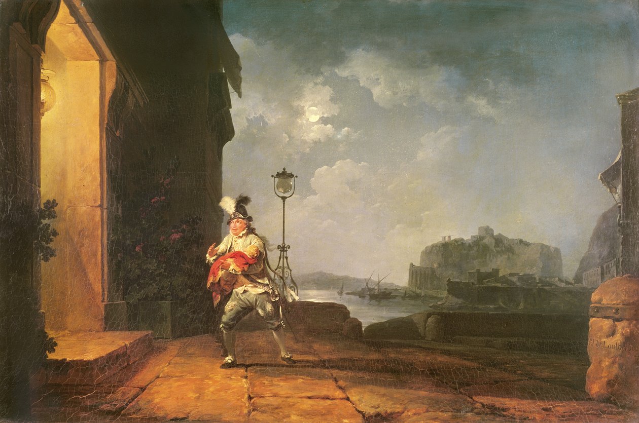 David Garrick als Don John in seiner Adaption von 