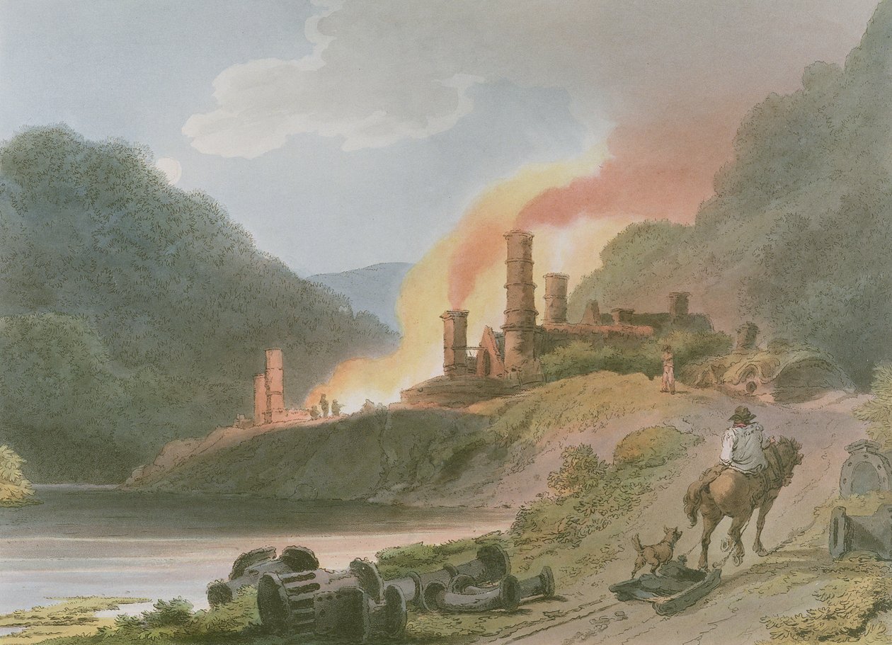 Eisenwerke, Coalbrook Dale, aus 