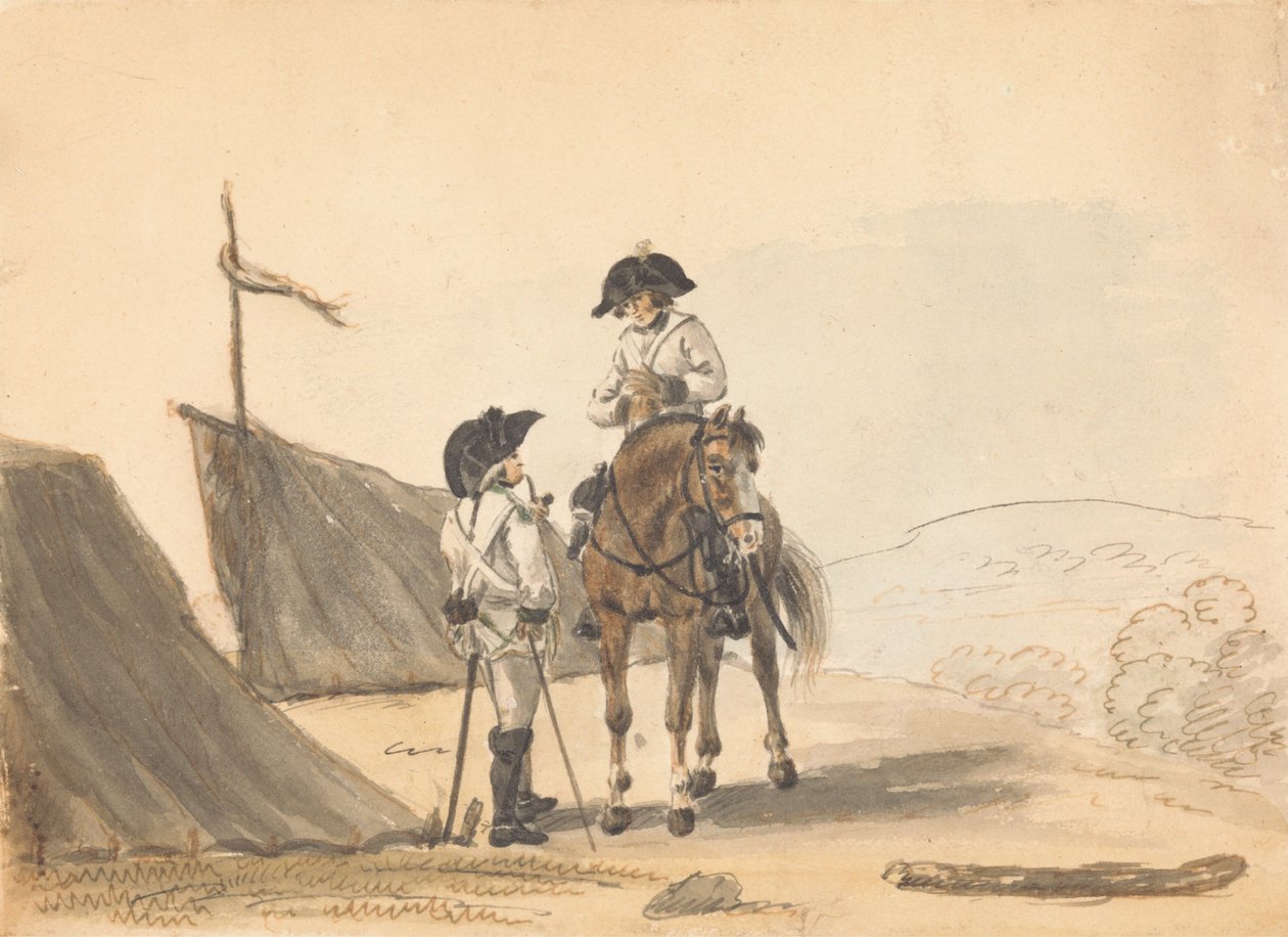 Das Lager von Philippe-Jacques de Loutherbourg