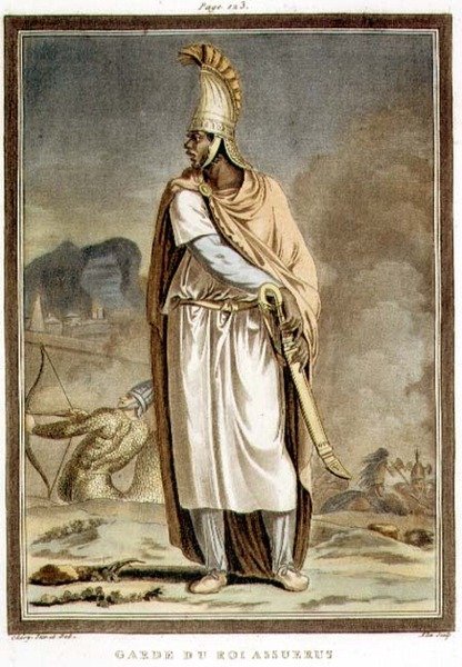 Ein Wächter von König Ahasverus, Kostüm für 