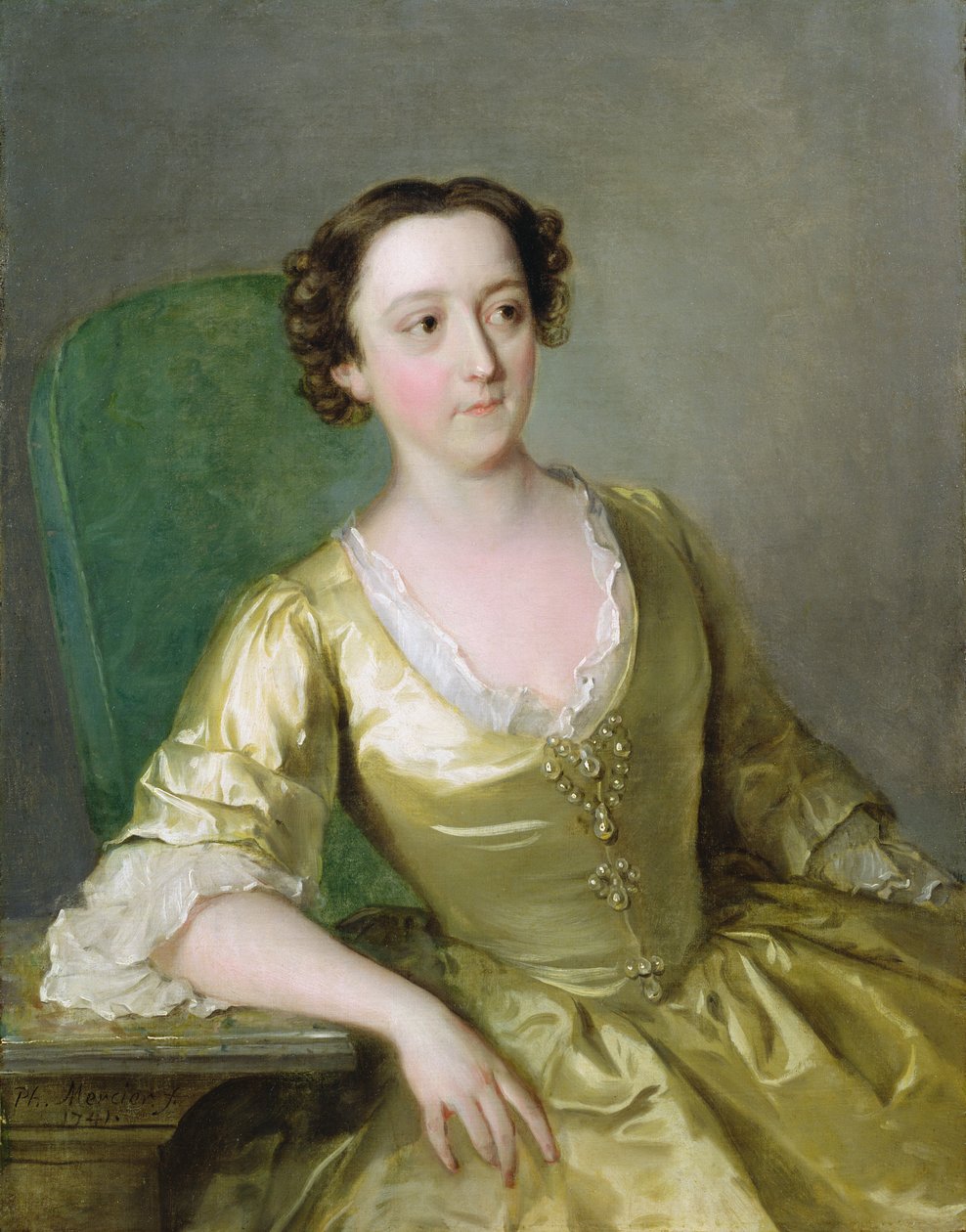 Miss Adams, ca. 1741 von Philippe Mercier
