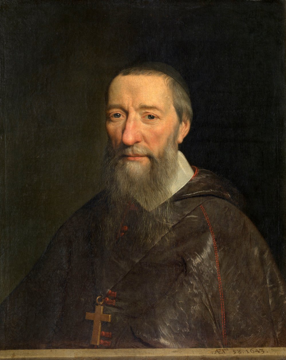 Porträt von Bischof Jean-Pierre Camus von Philippe de Champaigne