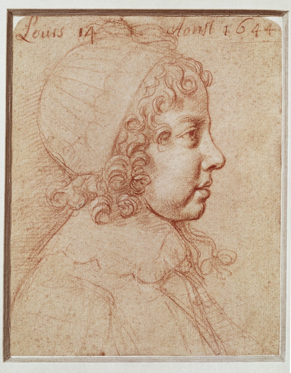Porträt von Ludwig XIV. als Kind von Philippe de Champaigne