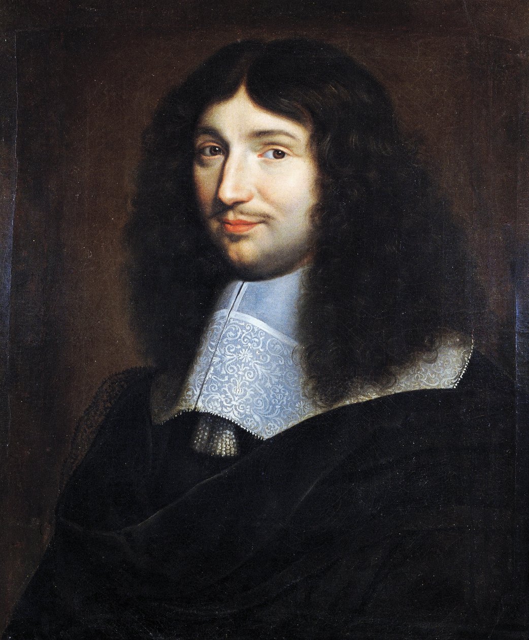 Porträt eines Mannes, vermutlich Jean Baptiste Colbert, gemalt von Philippe de Champaigne von Philippe de Champaigne
