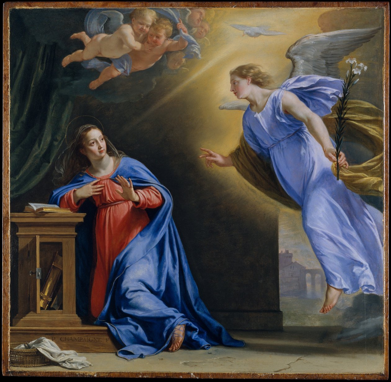 Die Verkündigung von Philippe de Champaigne
