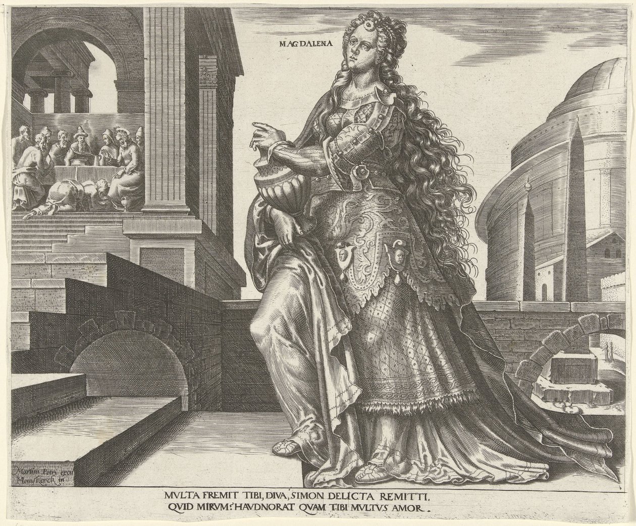 Maria Magdalena von Philips Galle