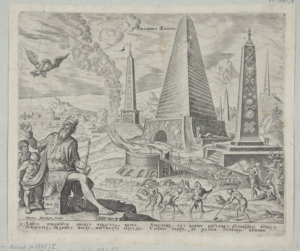 Die Pyramiden von Ägypten von Philips Galle