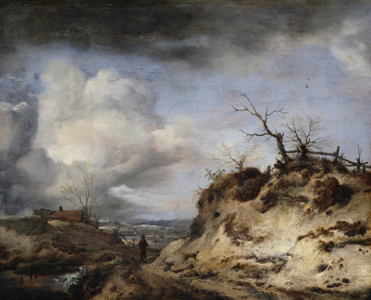 Der Dünenweg von Philips Wouwerman