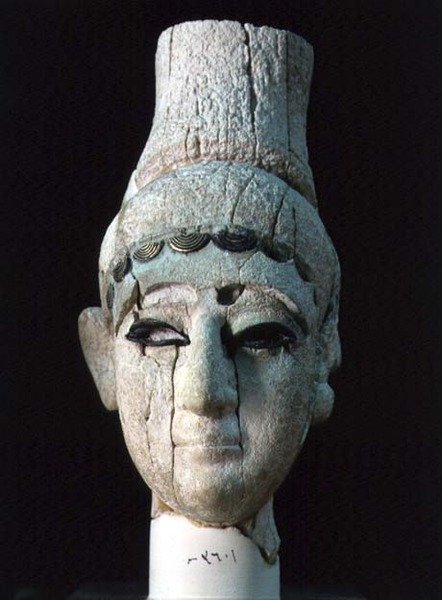 Kopf eines Prinzen oder einer Prinzessin von Ugarit von Phoenician