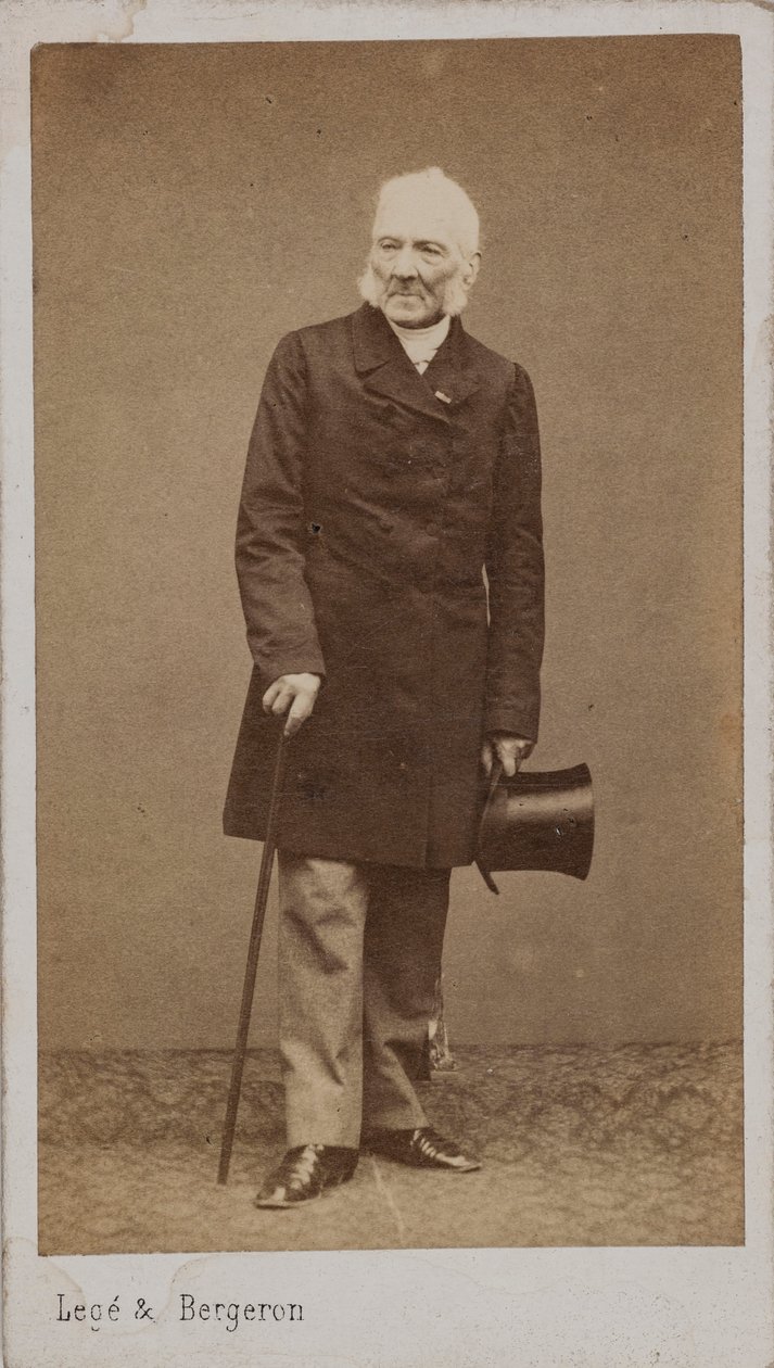 Porträt des Komponisten Gustave Vogt 1781-1870 von Photo studio Legé and Bergeron.