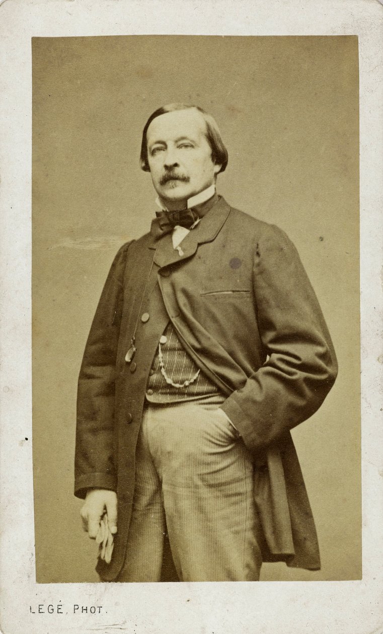 Porträt des Pianisten und Komponisten Félix Le Couppey 1811-1887 von Photo studio Legé and Bergeron.