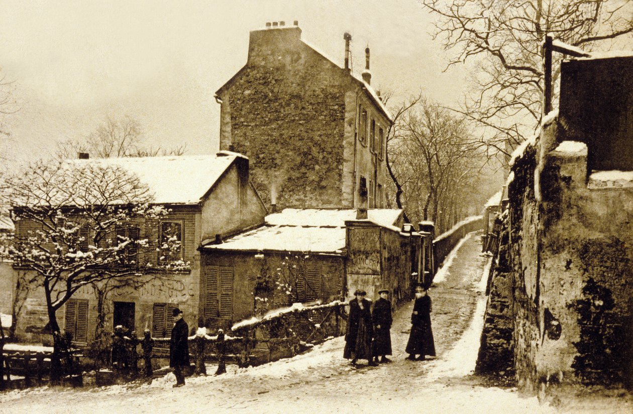 Le Lapin Agile, Montmartre, Paris, ca. 1900 von Photographer French