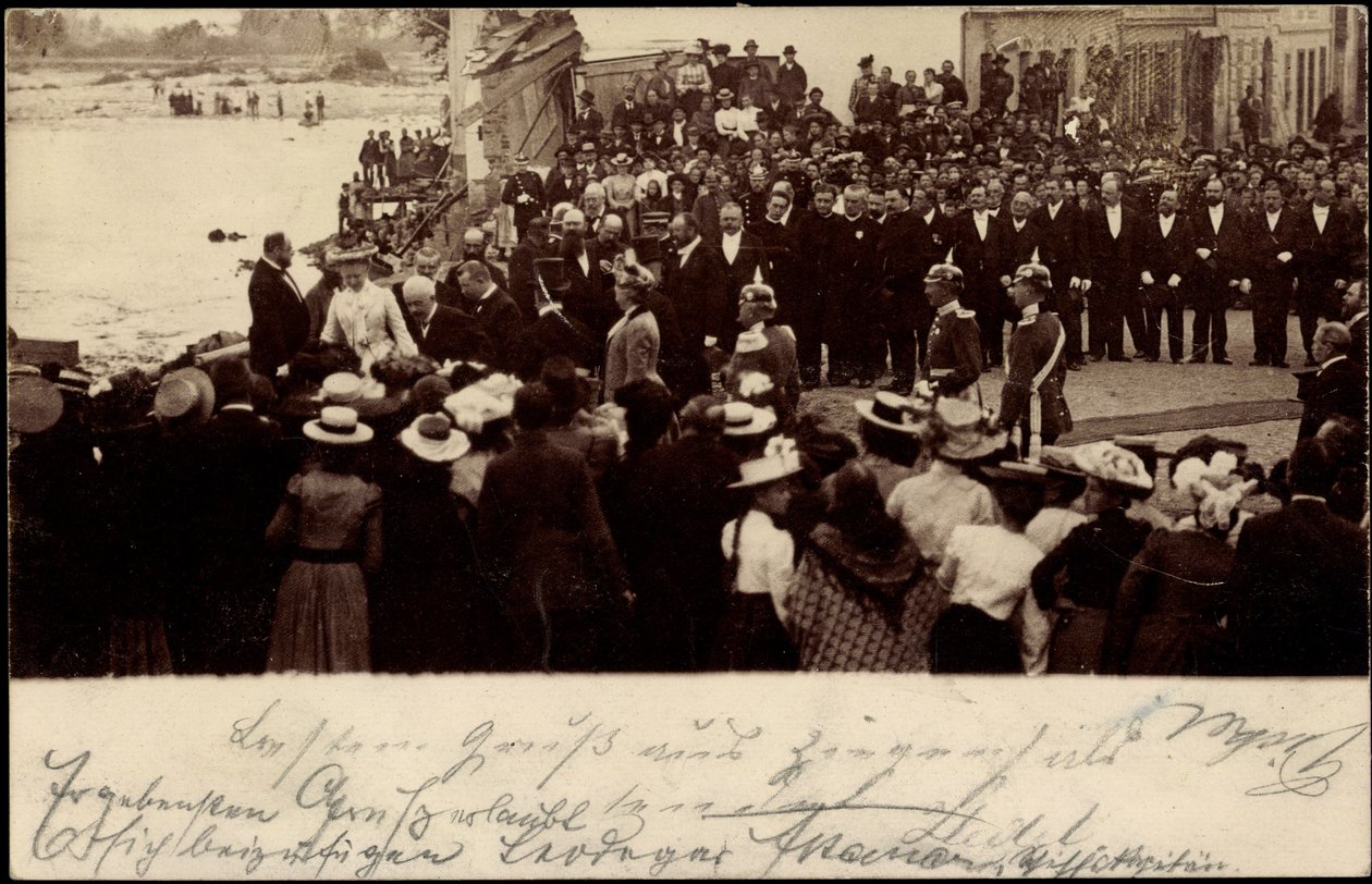 Foto Ziegenhals Schlesien, Kaiserin Auguste Viktoria von Photographer German