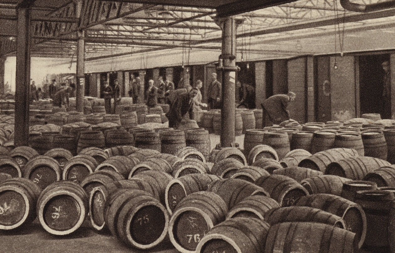 Beladen von Eisenbahnwaggons, St. James