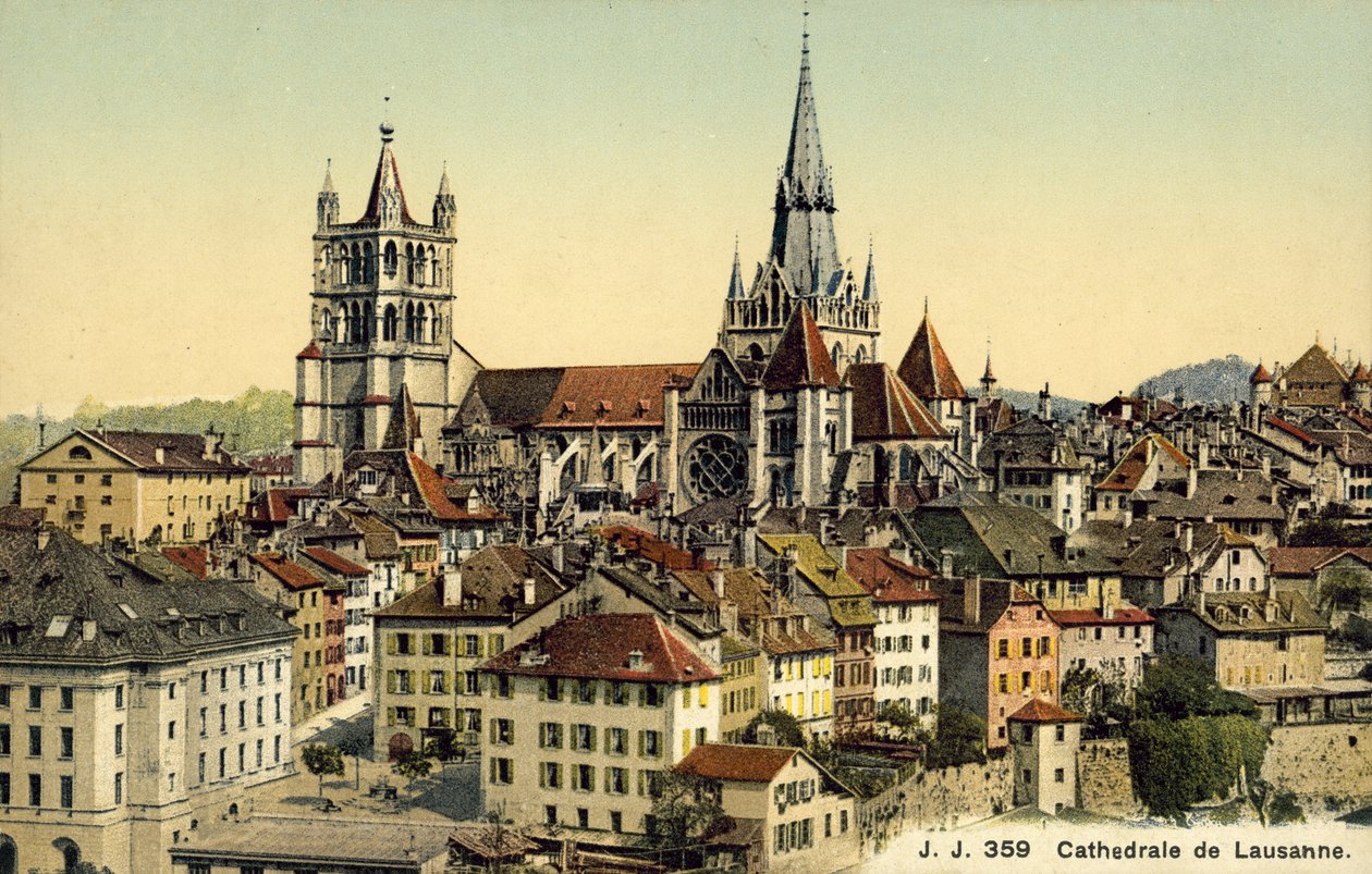 Kathedrale von Lausanne von Photographer Swiss