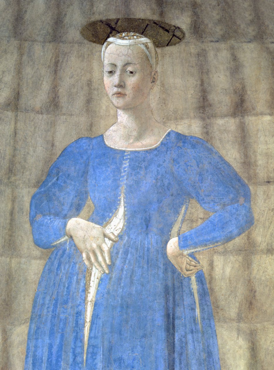 Die Madonna del Parto, ca. 1450-70 (Detail) von Piero della Francesca
