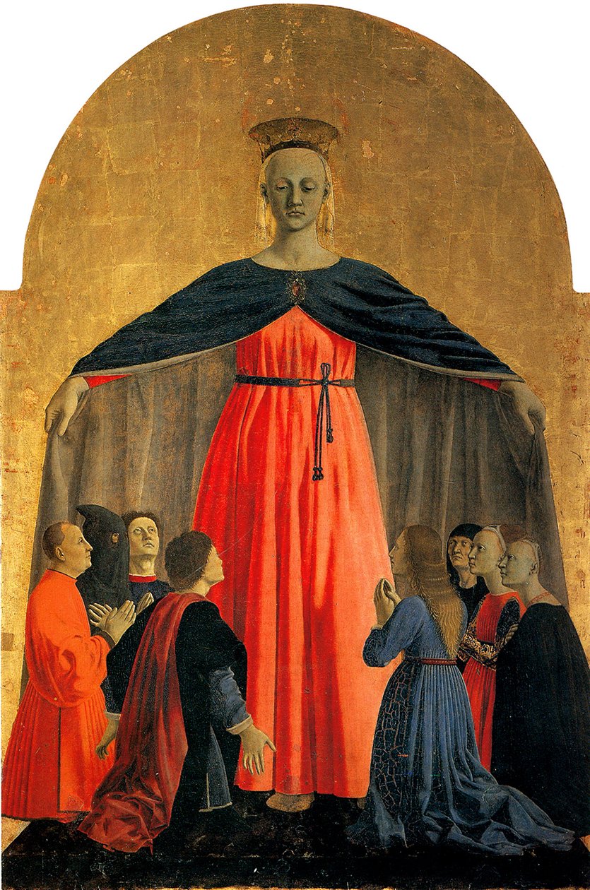 Madonna della Misericordia, ca. 1460 von Piero della Francesca