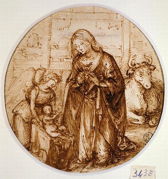 Die Anbetung des Kindes von Piero di Cosimo