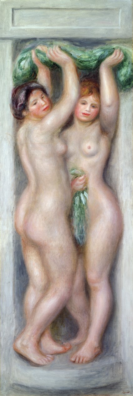 Karyatiden, ca. 1910 von Pierre Auguste Renoir