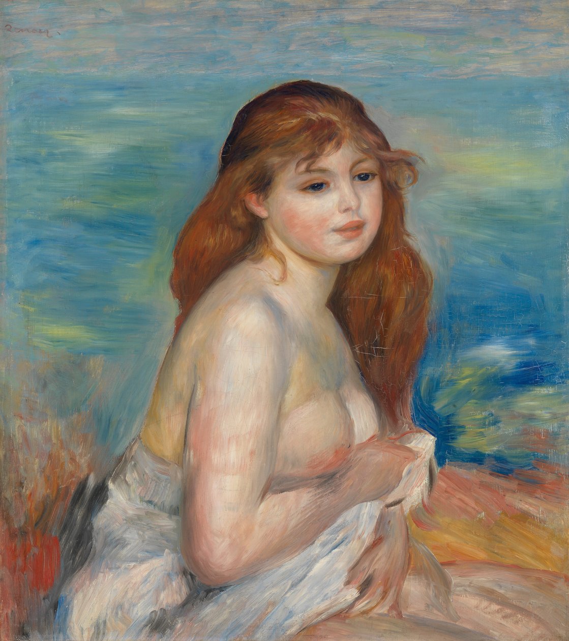 Nach dem Bad von Pierre-Auguste Renoir