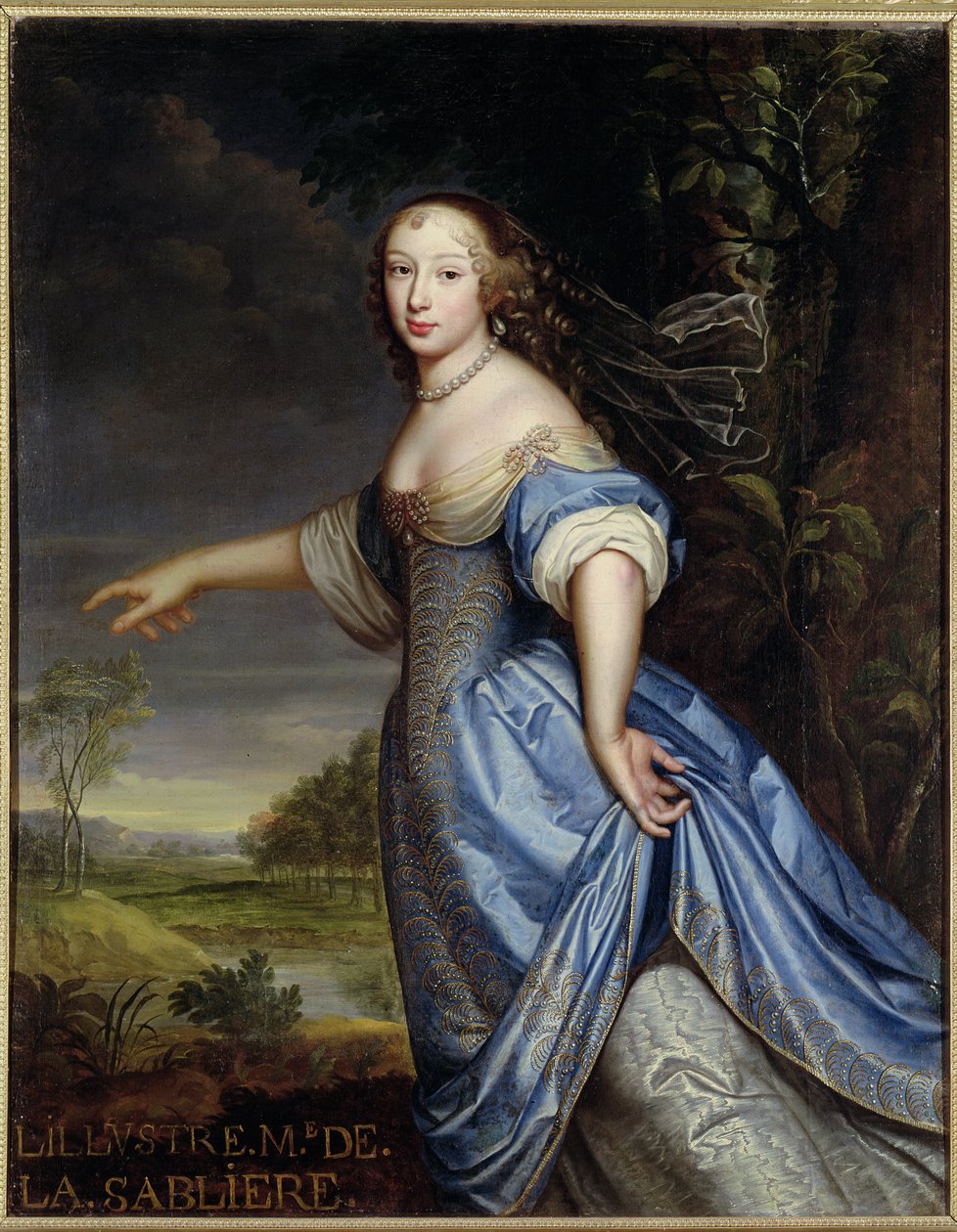 Porträt von Madame de la Sabliere von Pierre Mignard