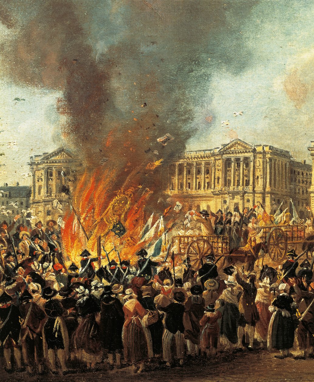 Feier der Einheit (Detail) von Pierre Antoine Demachy