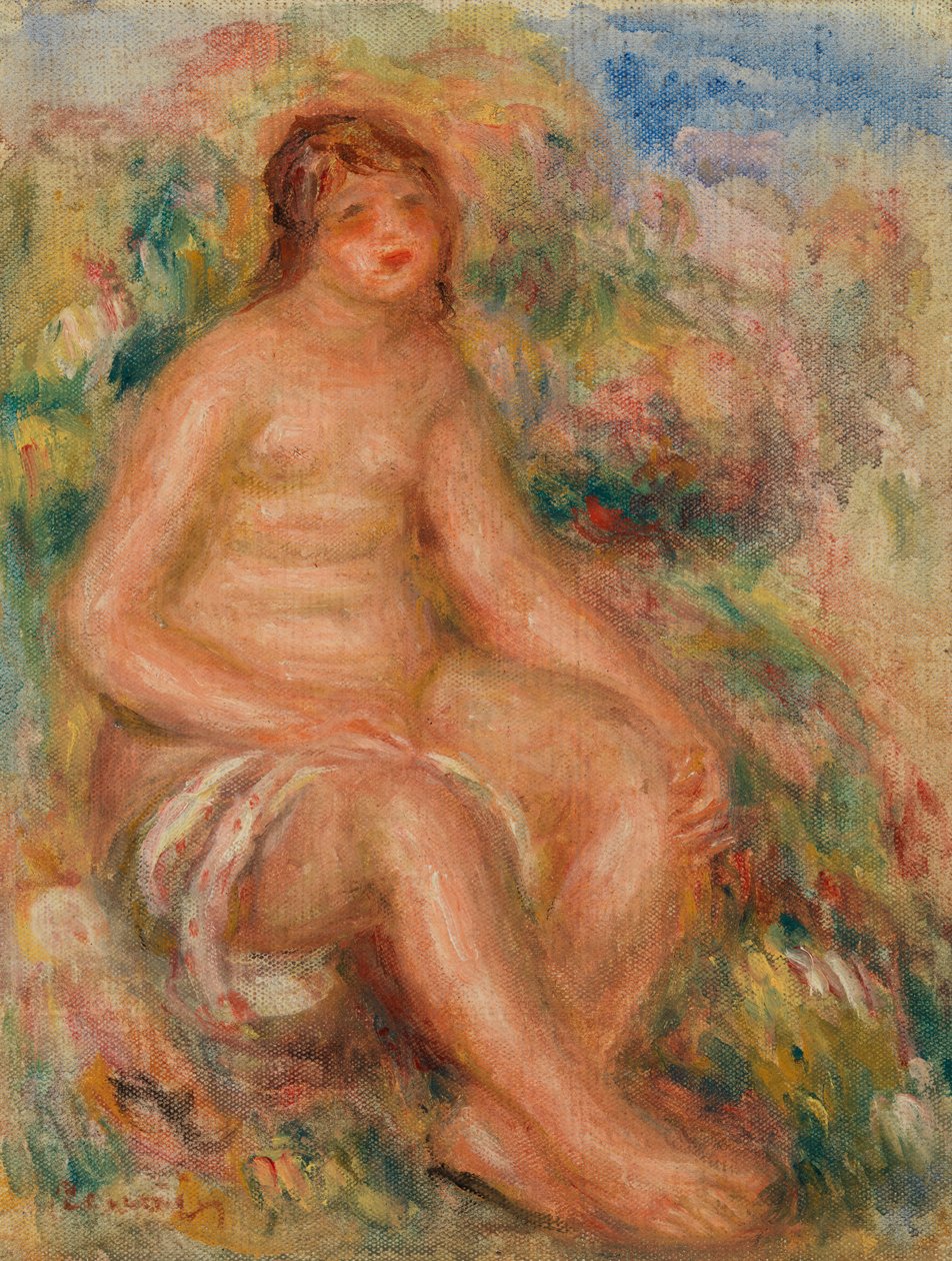Badende von Pierre-Auguste Renoir