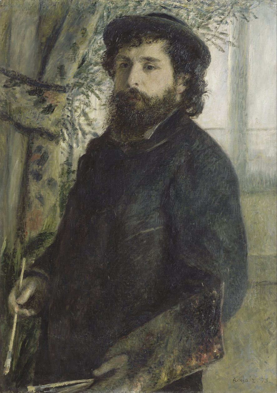 Claude Monet von Pierre-Auguste Renoir