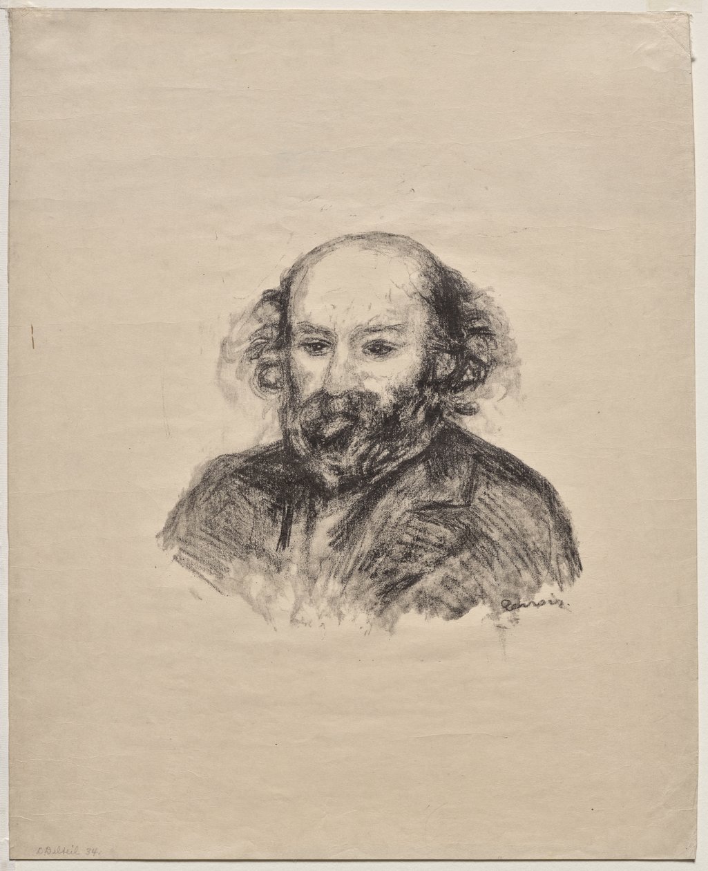 Paul Cézanne von Pierre-Auguste Renoir