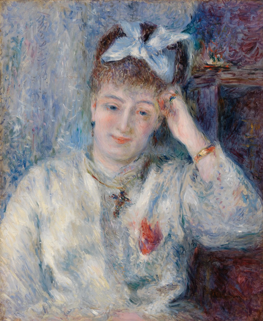 Porträt von Mademoiselle Marie Murer (Portrait de Mademoiselle Marie Murer) von Pierre-Auguste Renoir