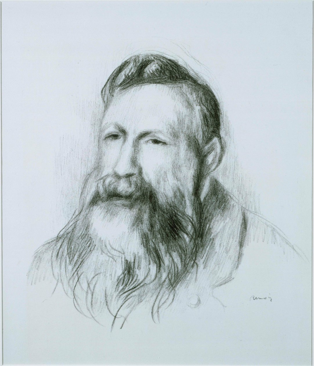 Porträt Rodins von Pierre-Auguste Renoir