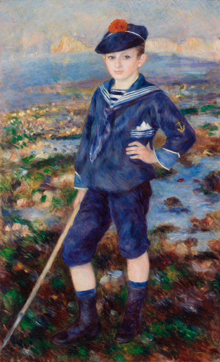 Matrosenjunge (Porträt von Robert Nunès) von Pierre-Auguste Renoir