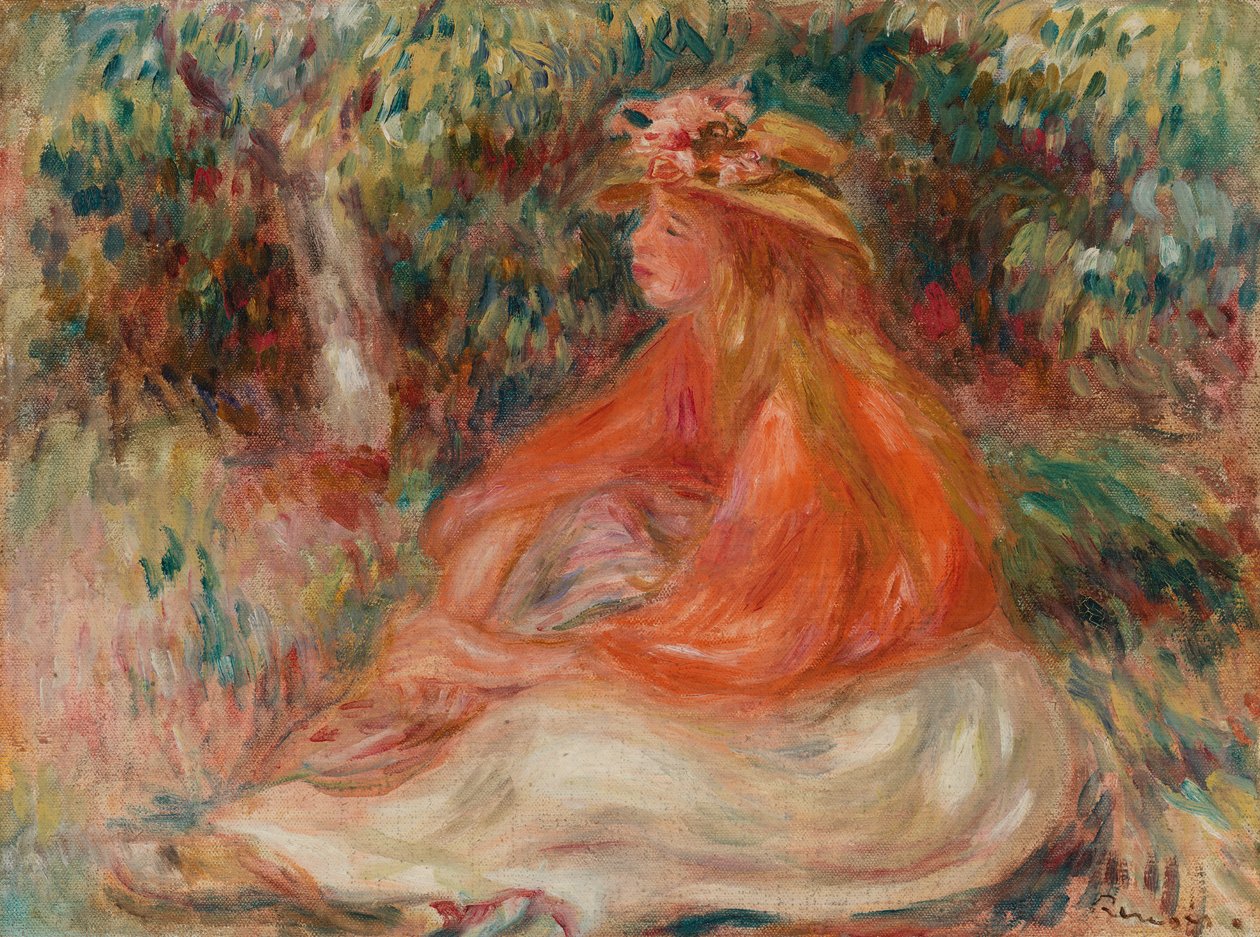 Sitzende Frau von Pierre-Auguste Renoir