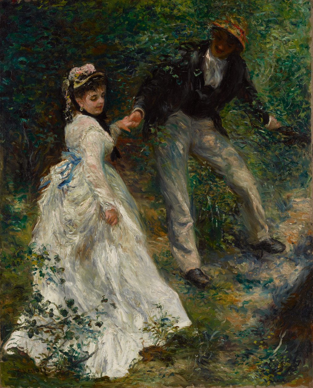 Die Promenade von Pierre-Auguste Renoir
