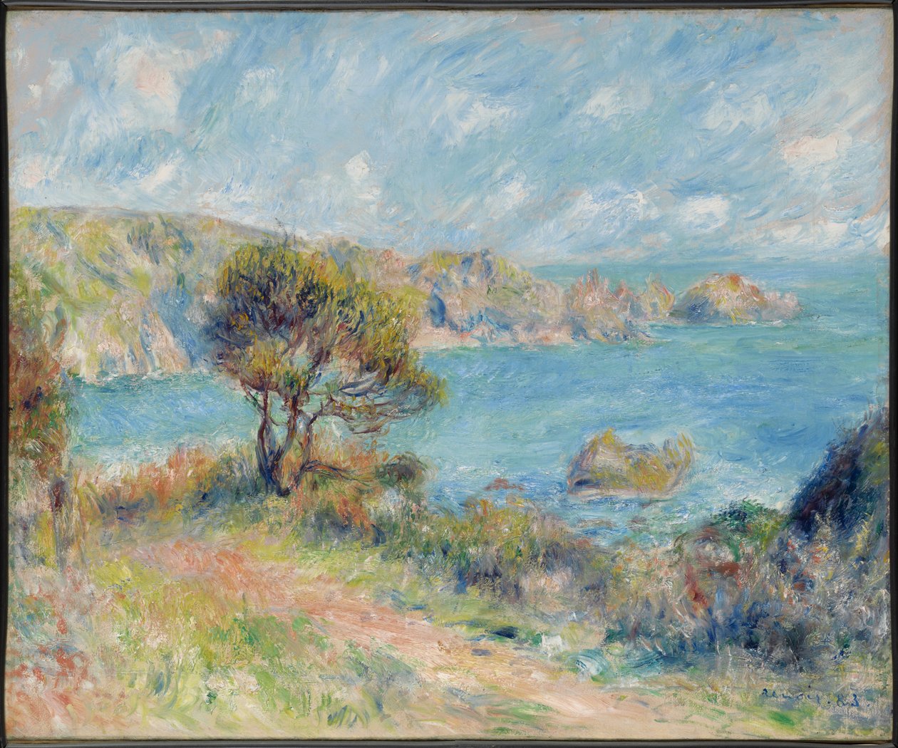 Ansicht von Guernsey von Pierre-Auguste Renoir