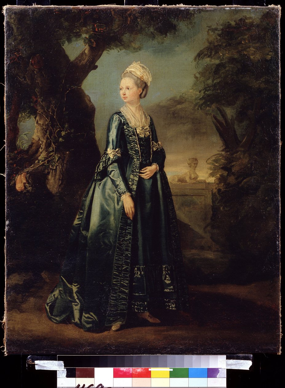 Porträt der Großherzogin Natalia von Pierre Etienne Falconet