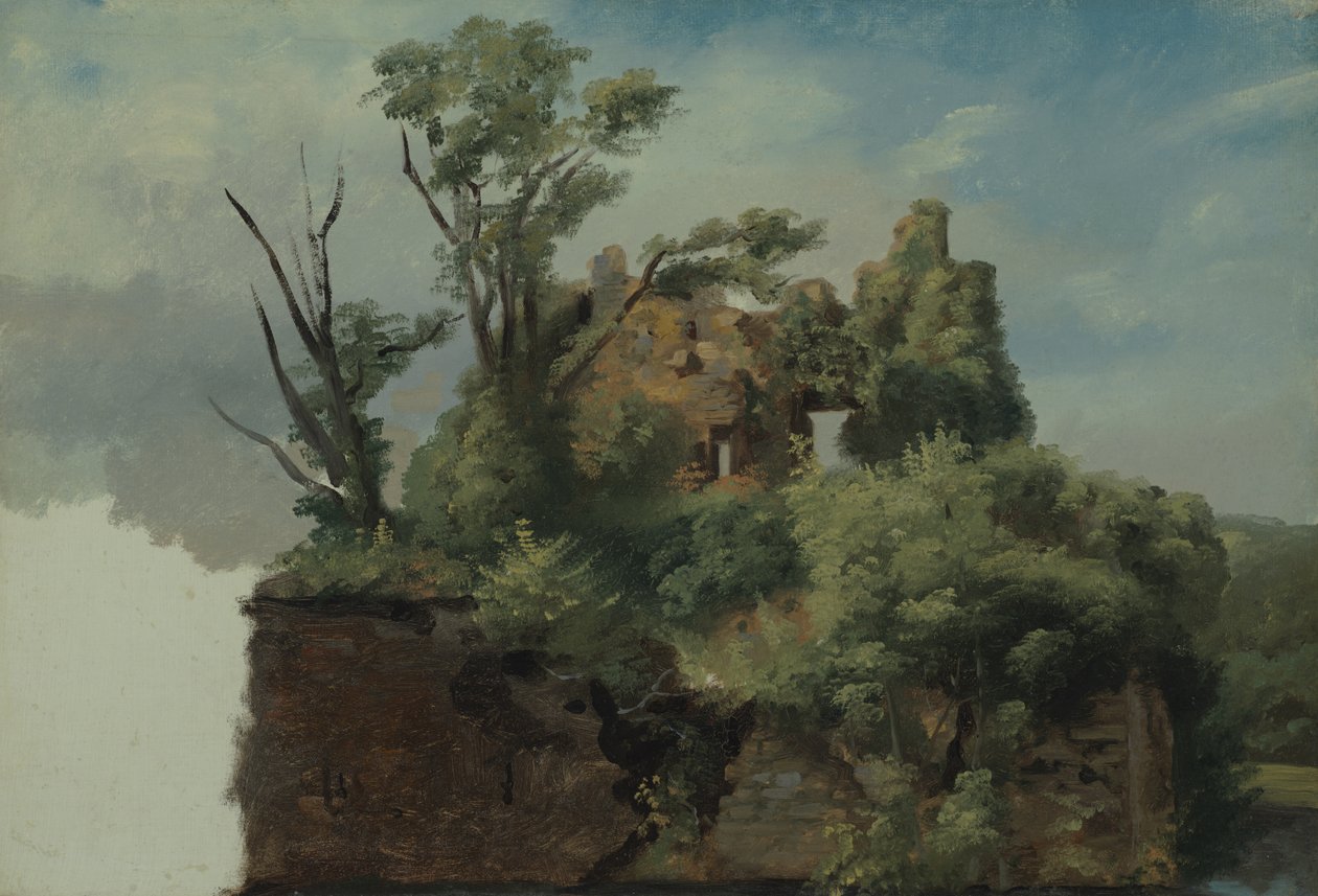 Landschaft mit Ruinen von Pierre-Henri de Valenciennes