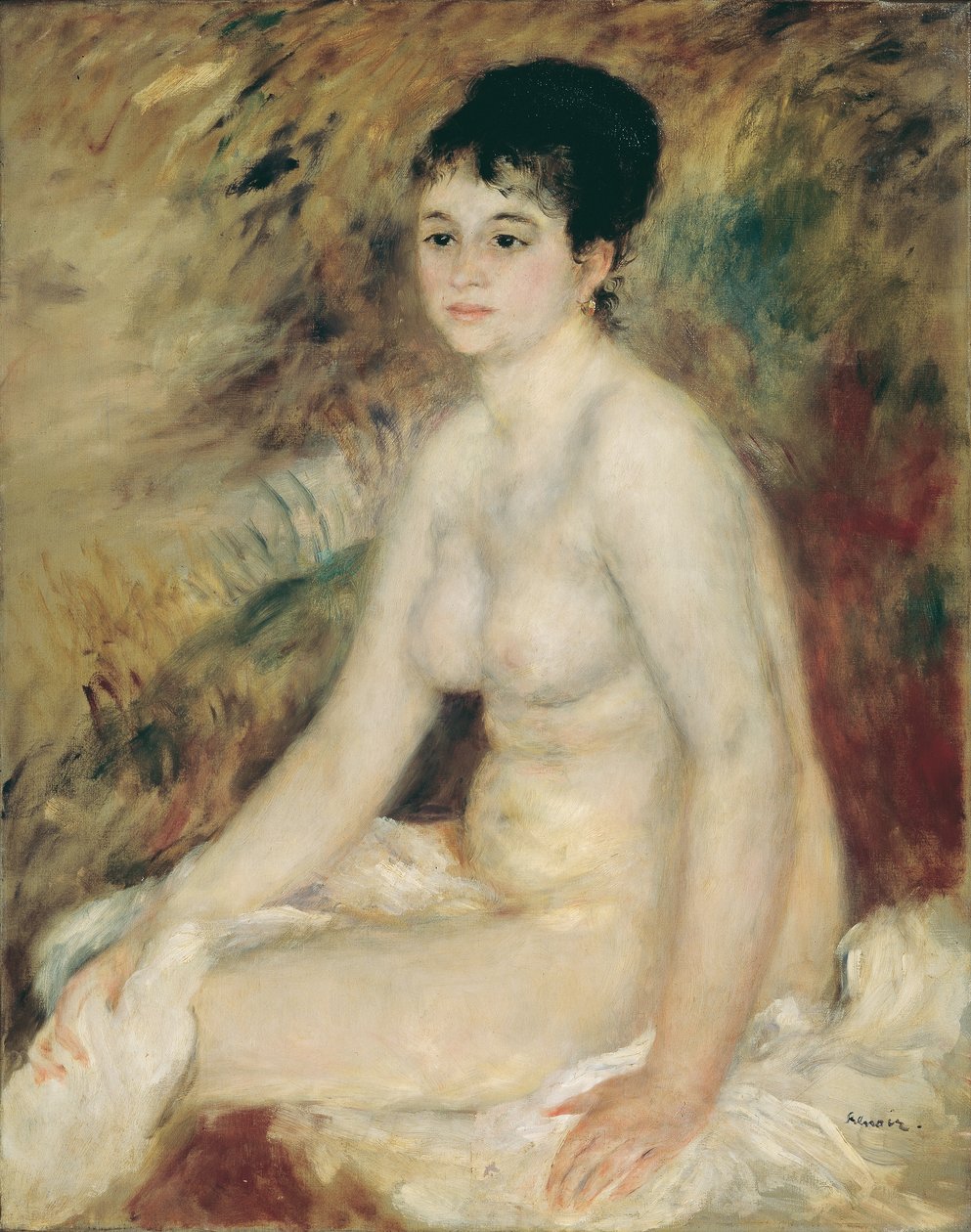 Nach dem Bad von Pierre Auguste Renoir