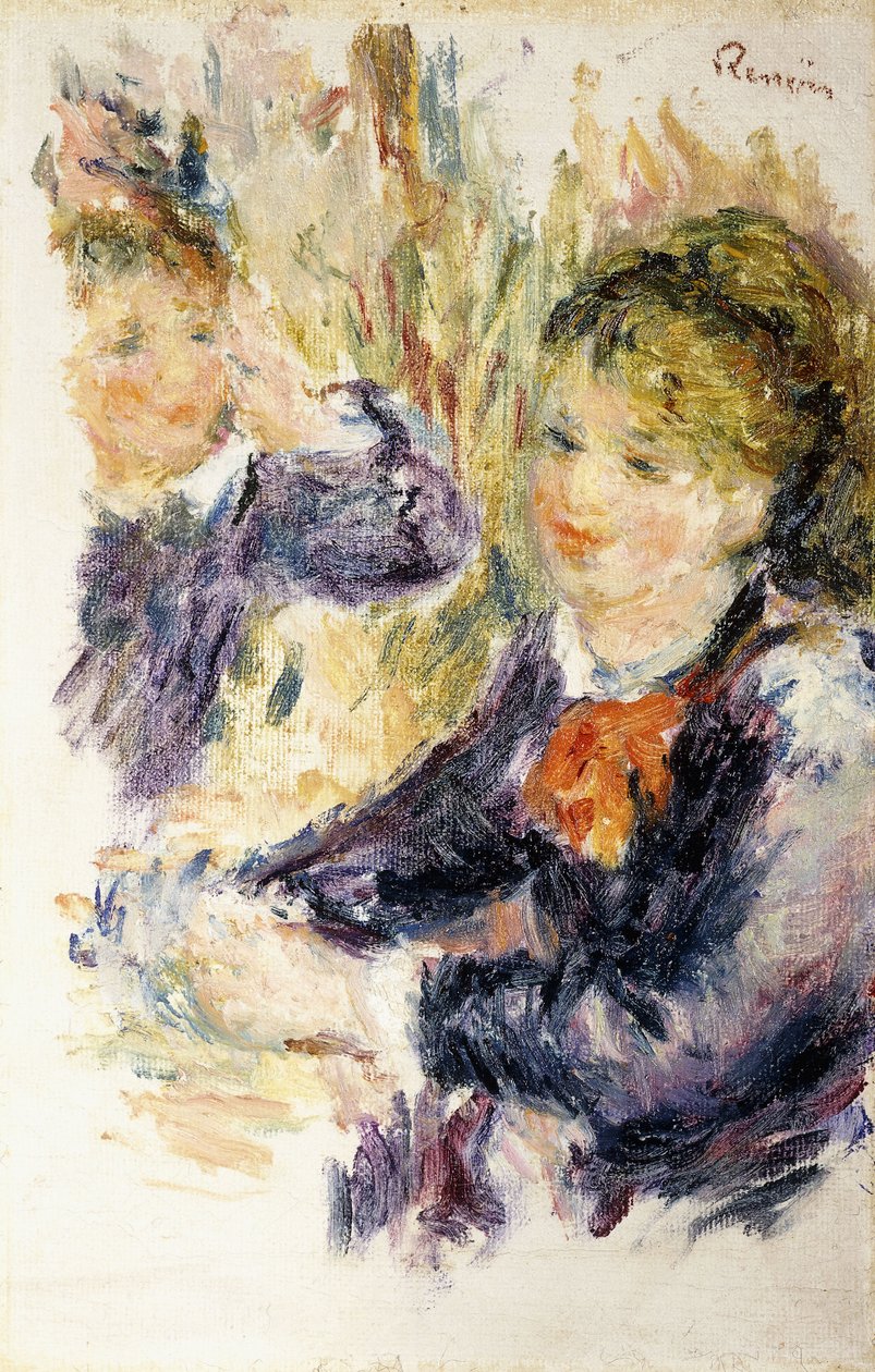 Bei der Modistin von Pierre Auguste Renoir