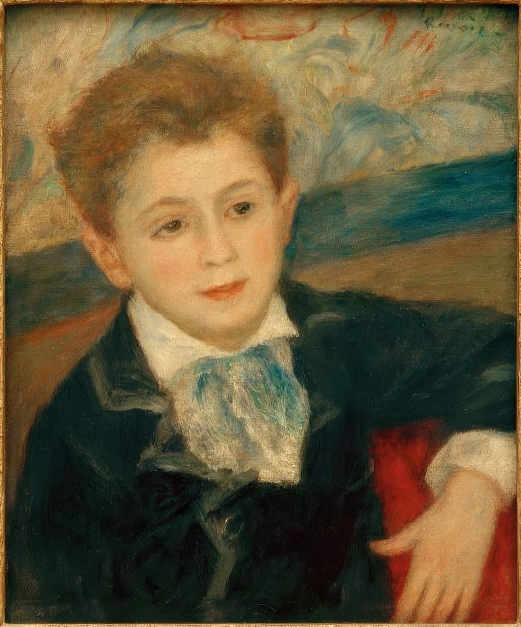Bildnis von Paul Meunier, Sohn von Murer von Pierre Auguste Renoir