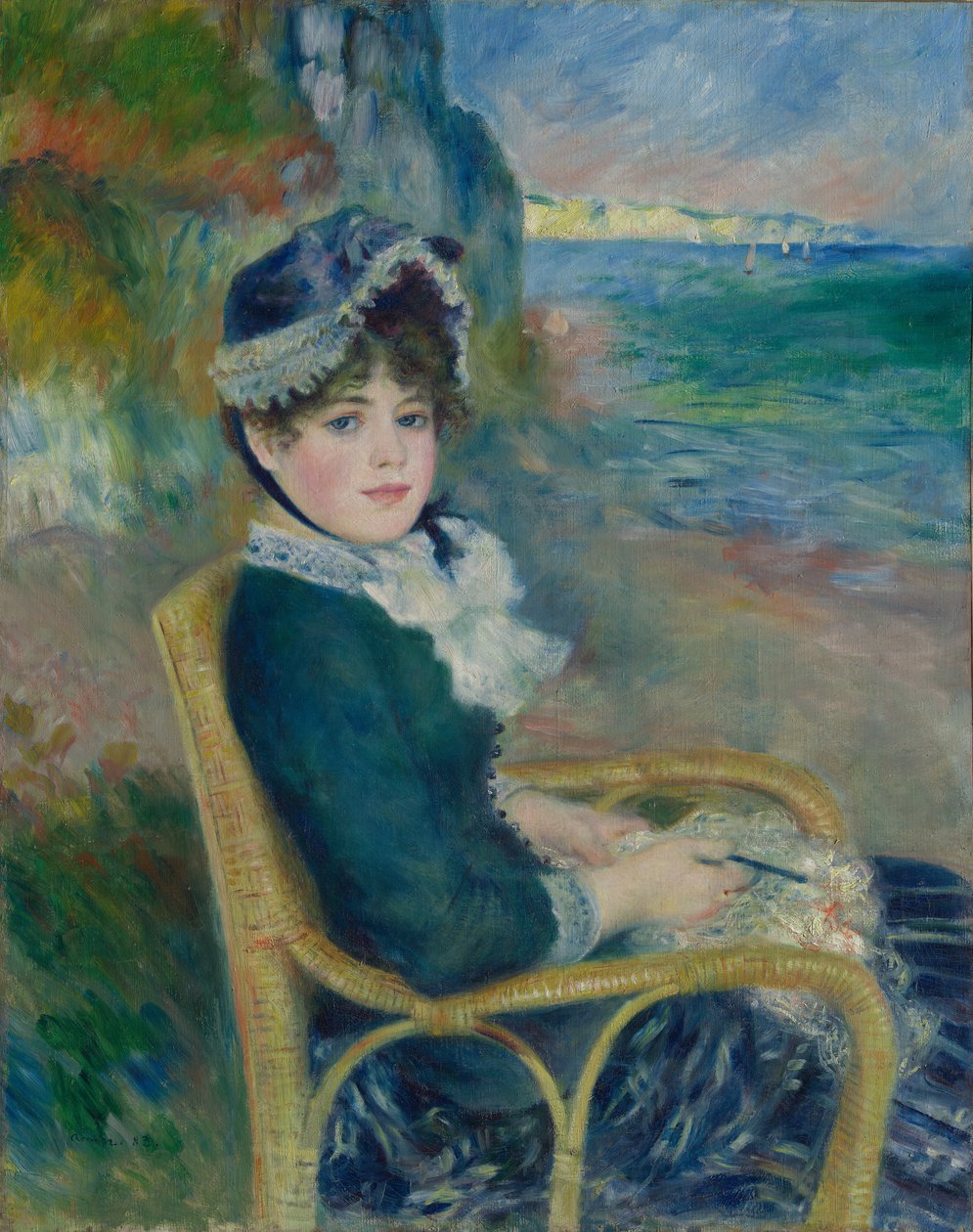 Am Meeresufer von Pierre-Auguste Renoir