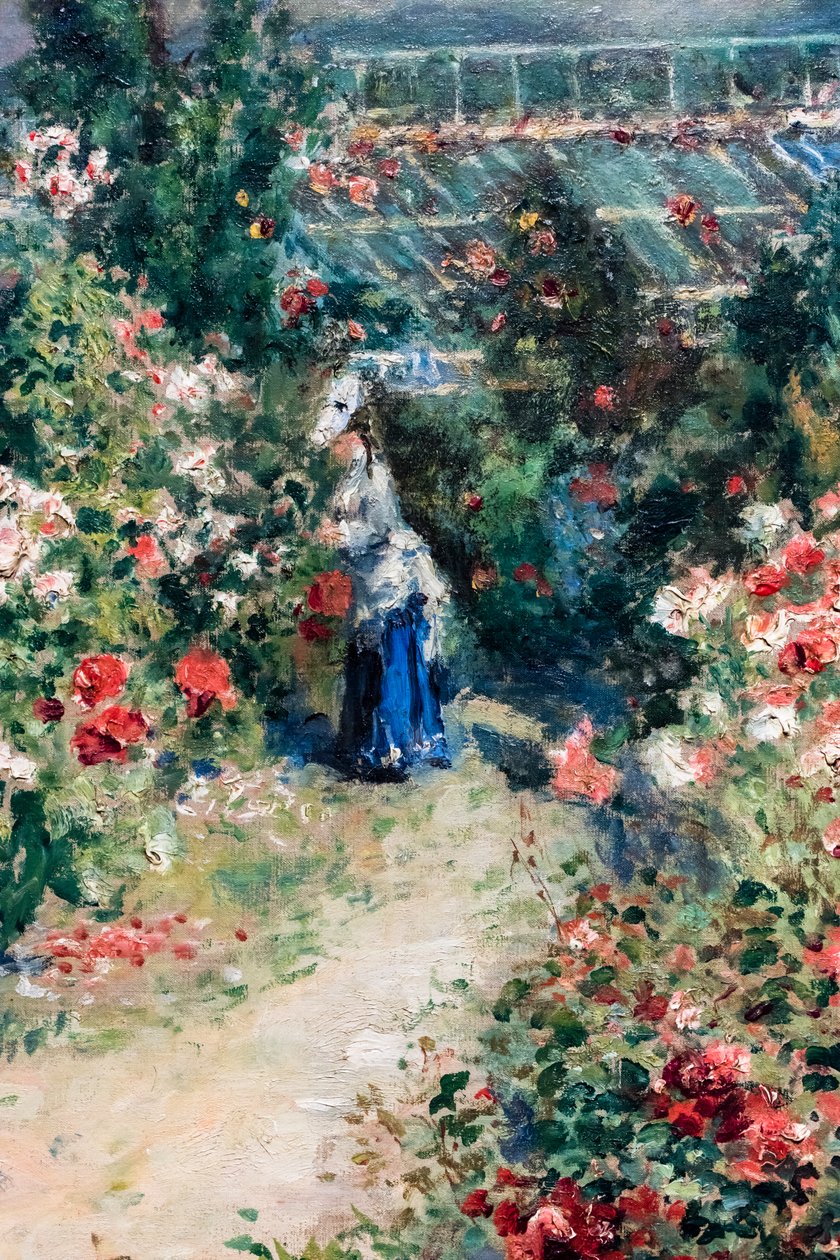 La Serre (Detail), ca. 1876 von Pierre Auguste Renoir