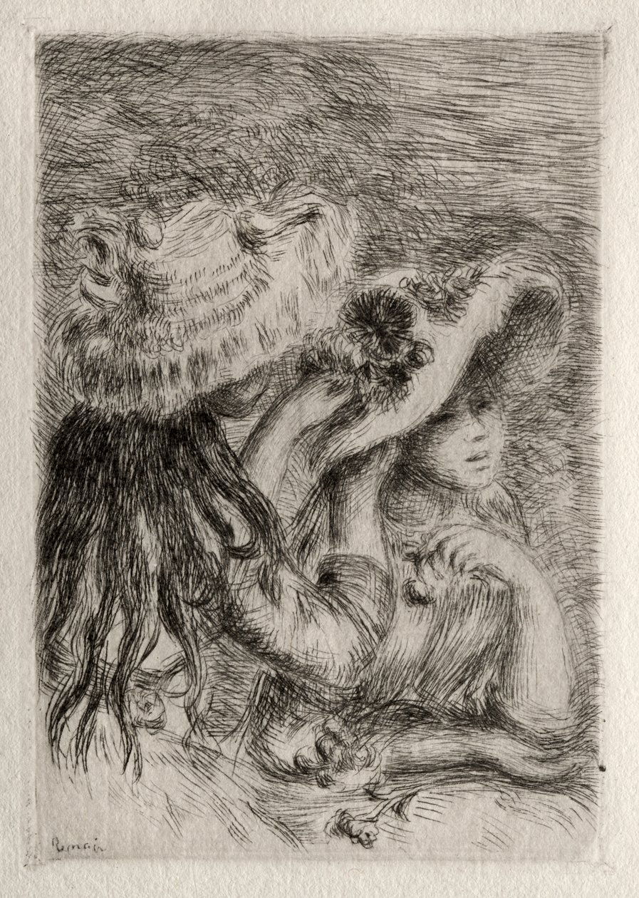 Le Chapeau épinglé von Pierre Auguste Renoir
