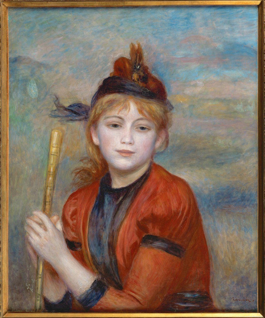 Der Ausflügler von Pierre Auguste Renoir