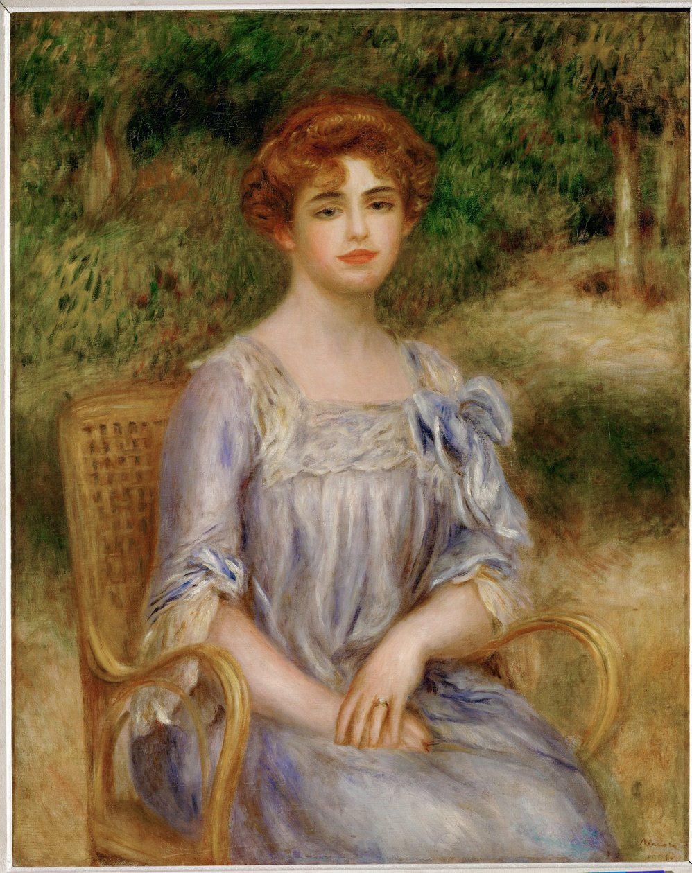 Mme Gaston Bernheim de Villiers, geborene Suzanne Adler von Pierre Auguste Renoir