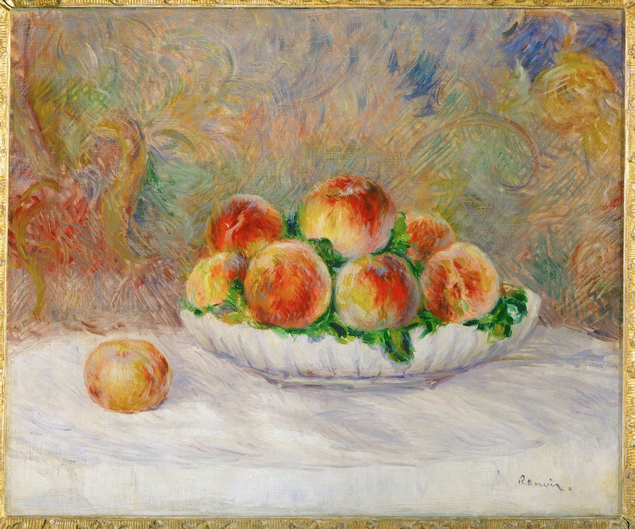 Pfirsiche von Pierre Auguste Renoir